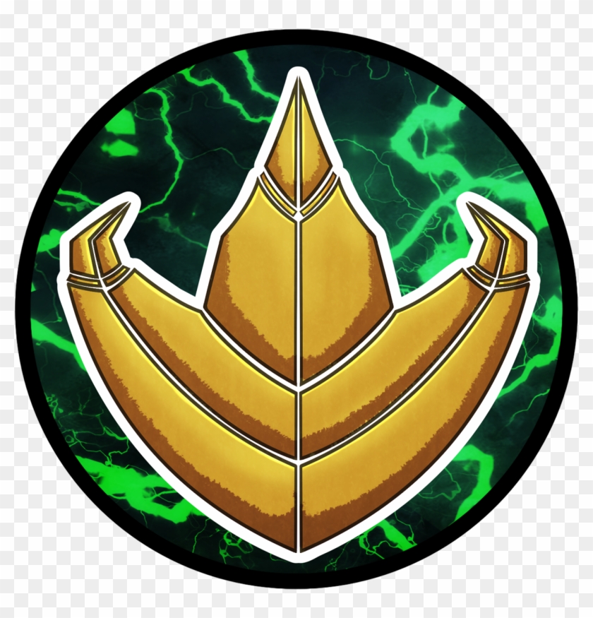 Dragonzord Symbol Button Pic - Emblem Clipart #4342654