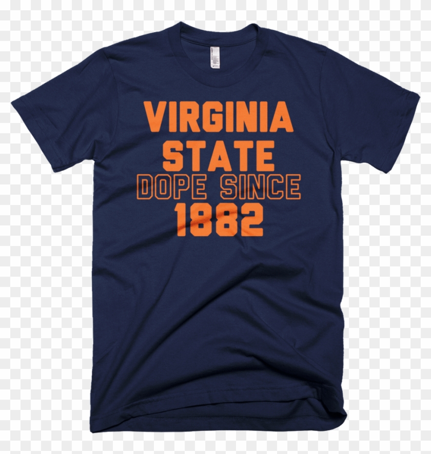 Virginia State Is Dope - Active Shirt Clipart #4342993