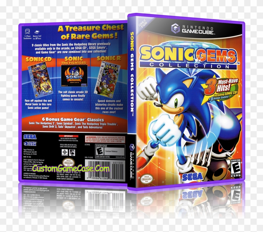 Sonic Gems Collection - Sonic Gems Collection Gamecube Clipart