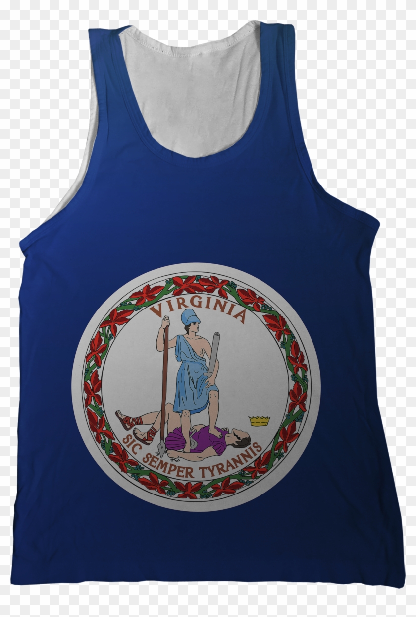Virginia State Flag Tank Top , Png Download - Virginia State Flag Clipart #4343046