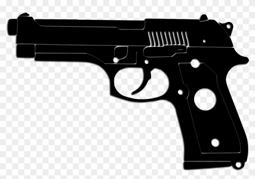 We Take Pride In Every Firearm We Touch As Though It - Matte Black Beretta M9 Clipart