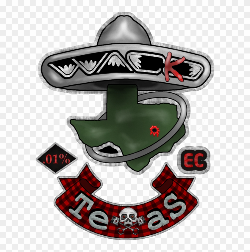 Biker Patch Design - Emblem Clipart #4343201