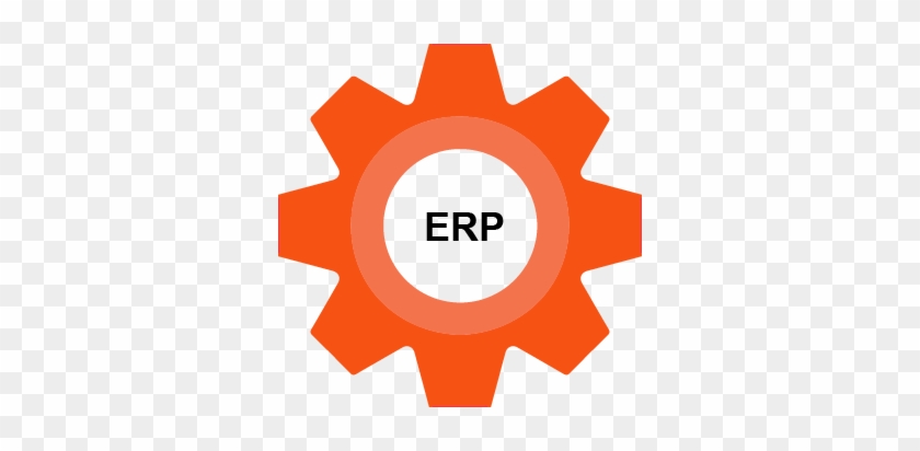 Enterprise Resource Planning Is Business Process Management - Rouage Icone Clipart #4343227