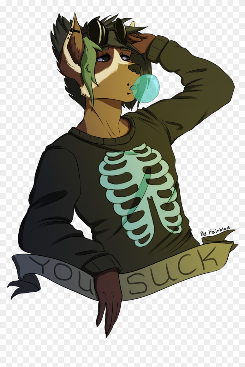 My "offensive Phrases" Ych Series From Furaffinity - Cartoon Clipart