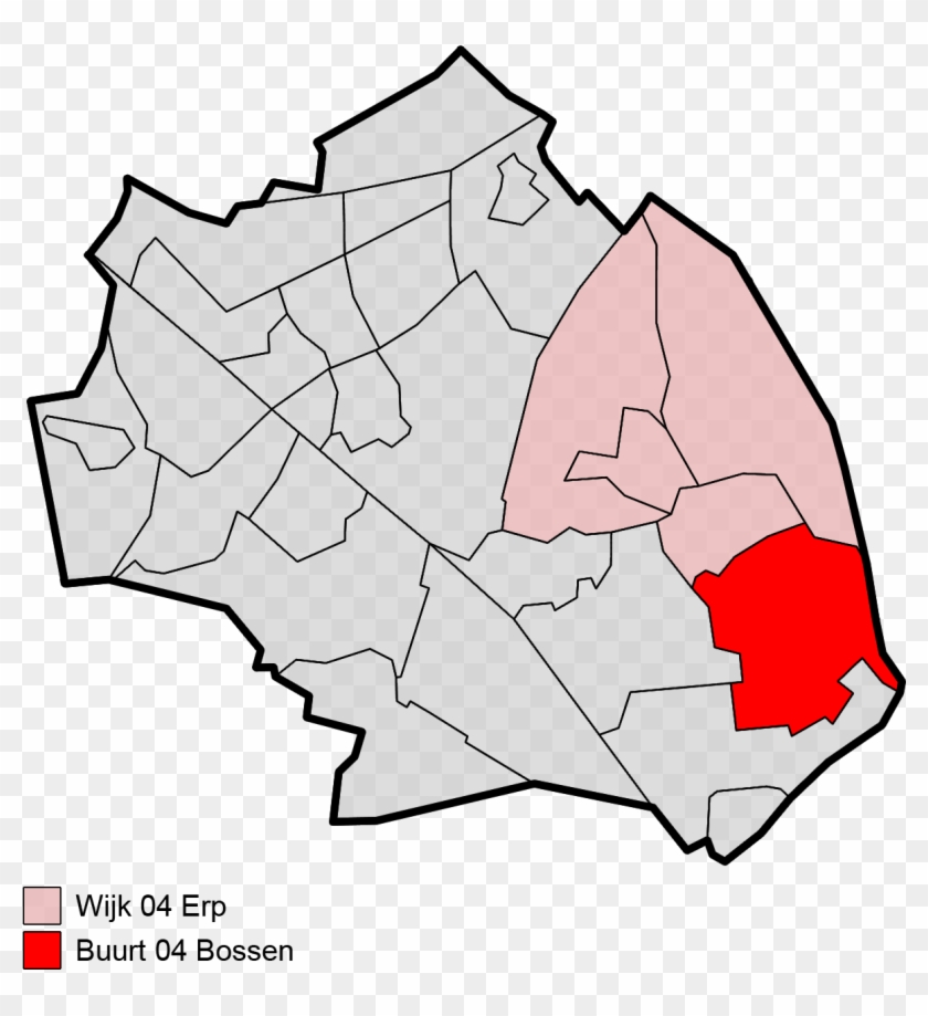 File - Map - Nl - 2014 - Veghel - Wijk 04 Erp - Buurt - Veghel Clipart #4343520
