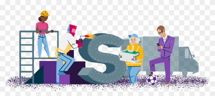 Illustration Of Multiple Industry That Can Benefit - Cartoon Clipart