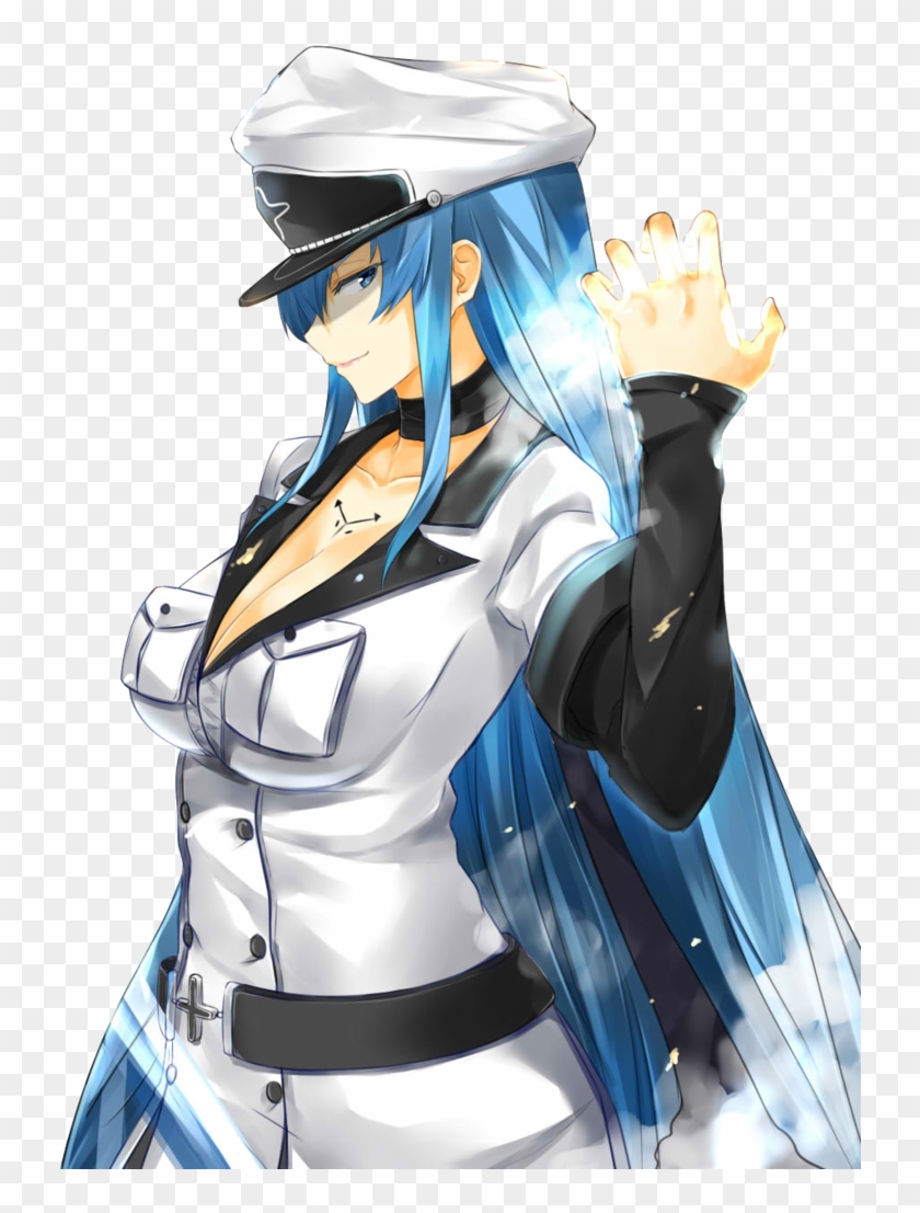 Akame Ga Kill - Akame Ga Kill Esdeath Png Clipart