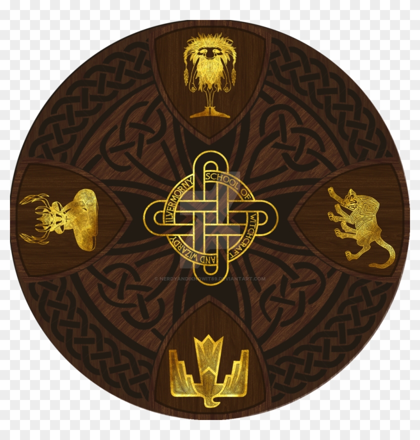 Ilvermorny School Of Witchcraft And Wizardry Crest - Emblem Clipart