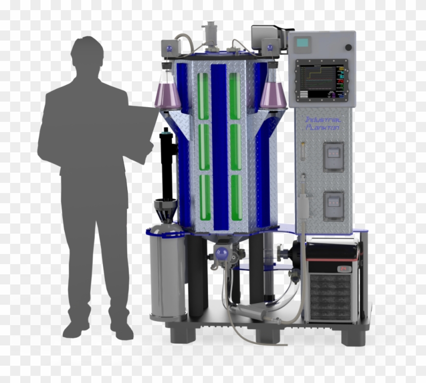 Pbr 100l Research Algae Bioreactor - Robot Clipart #4344518