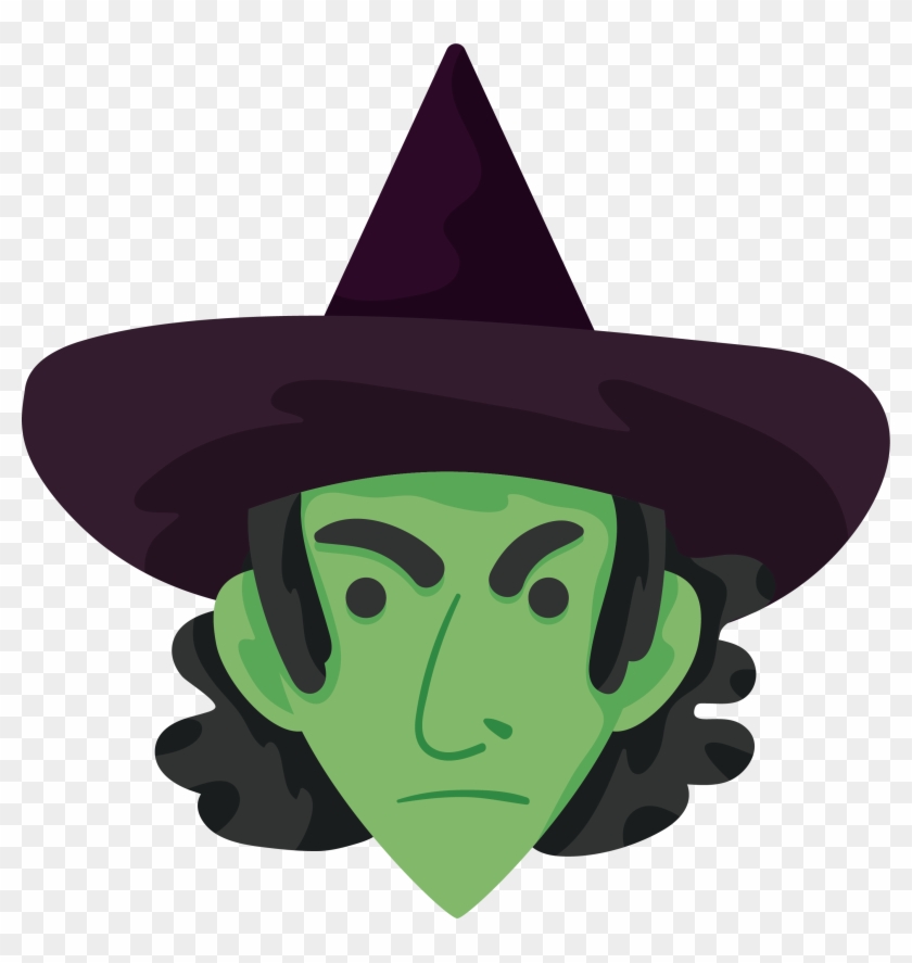 Witchcraft Clipart Green Witch - الساحرة الخضراء - Png Download #4344567