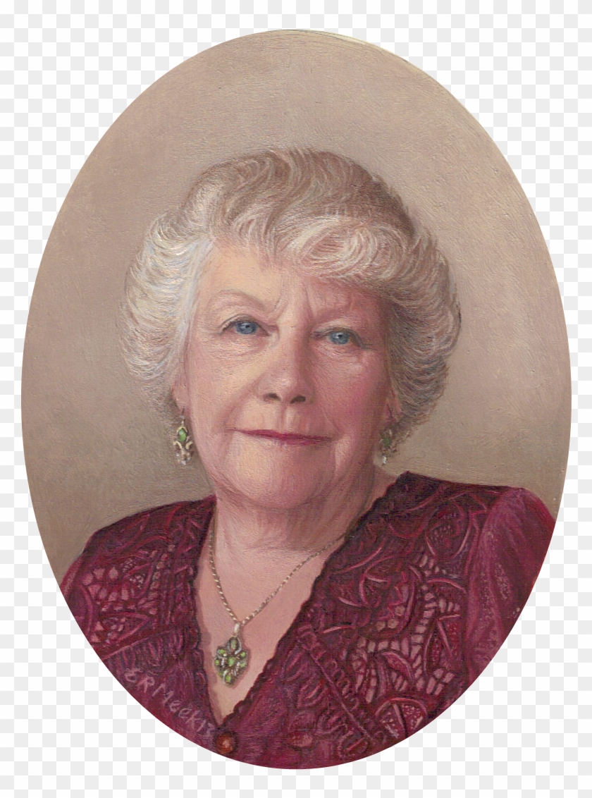 Miniature Portraits - Woman Clipart #4344597