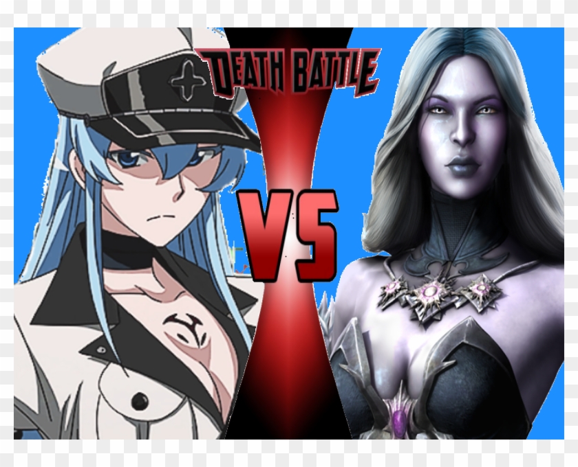 Esdeath Vs Killer Frost - Killer Frost Death Battle Clipart