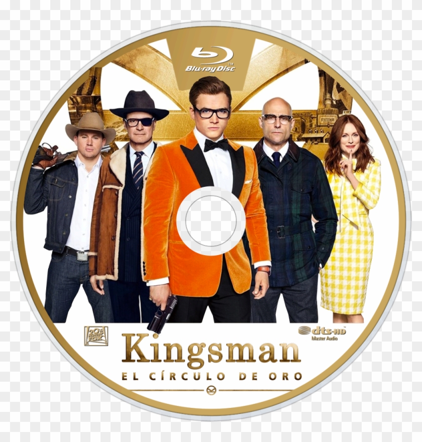 The Golden Circle Bluray Disc Image - Kingsman The Golden Circle Kino Clipart