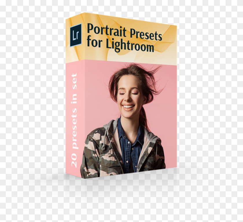 Free Lightroom Presets For Portraits Box Pack - Book Cover Clipart