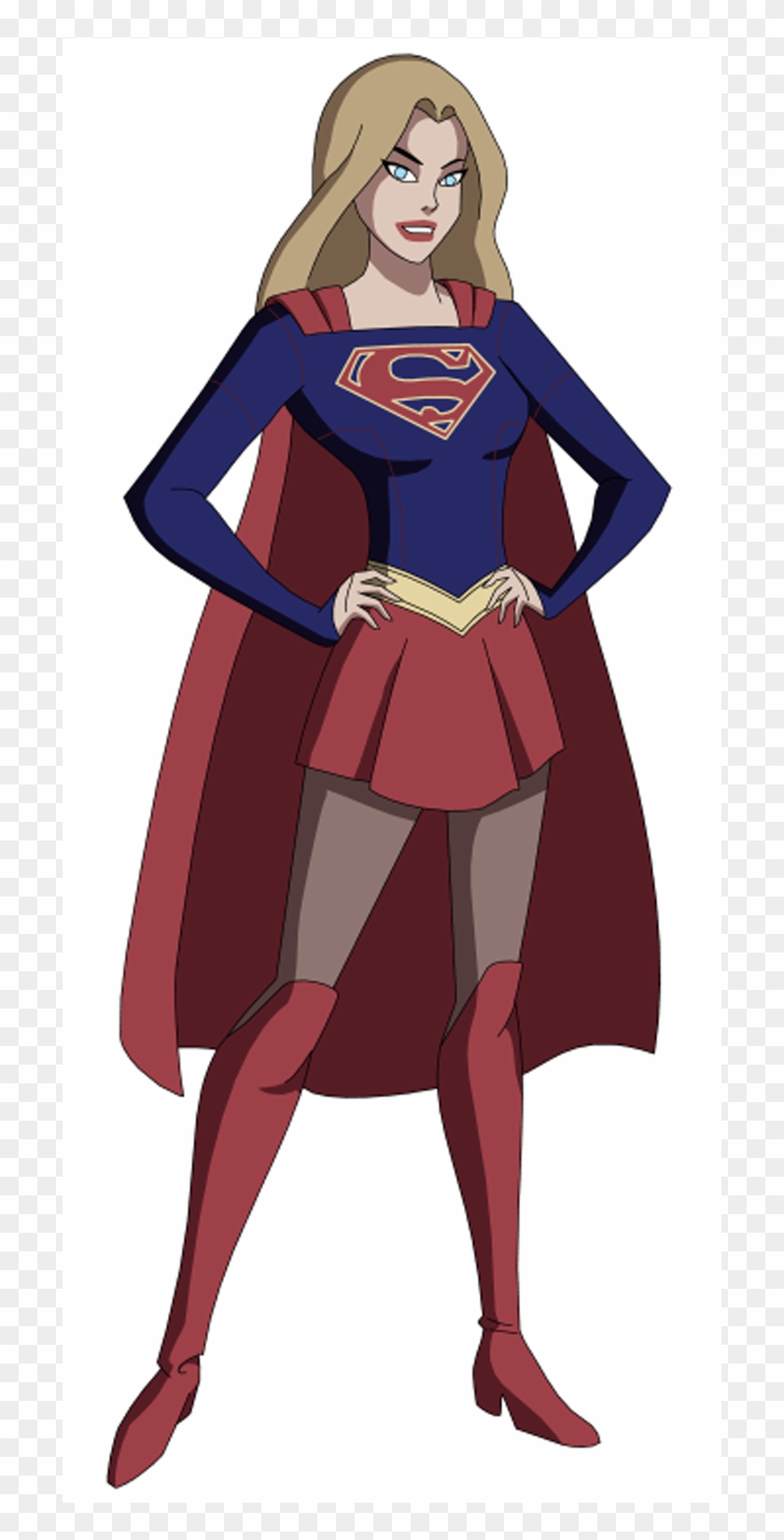 Supergirl Superman, Supergirl 2015, Beyond Good And - Supergirl Liga Da Justiça Clipart #4345171