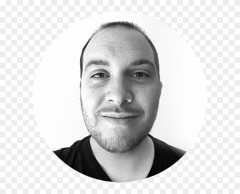 Portrait Of Nicolas Delille, Owner Of Better Digital - Monochrome Clipart #4345372