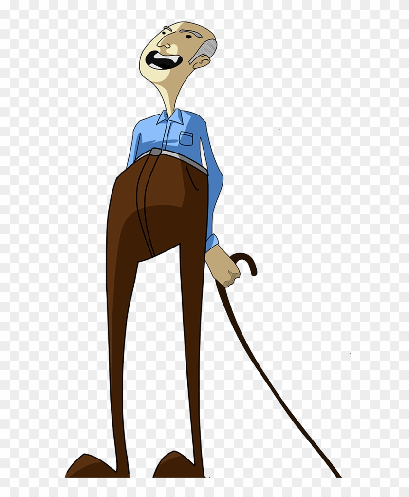 Old Man Character On Behance - Illustration Old Men Clipart #4345441