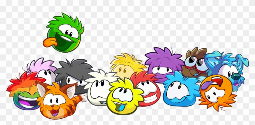 Images Of All Puffles Club Penguin - Club Penguin Puffle Clipart