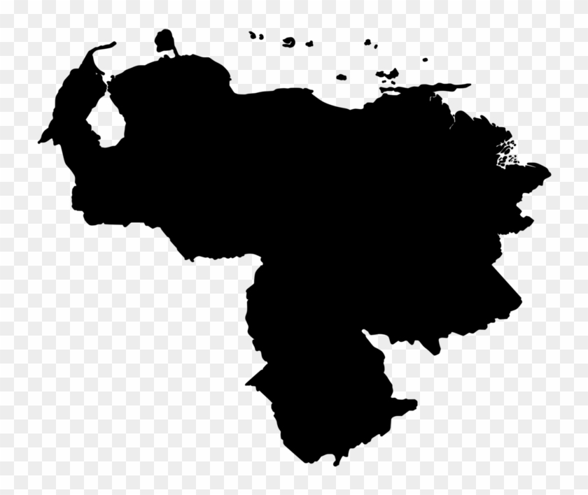 Mapa De Venezuela Png Clipart #4345475