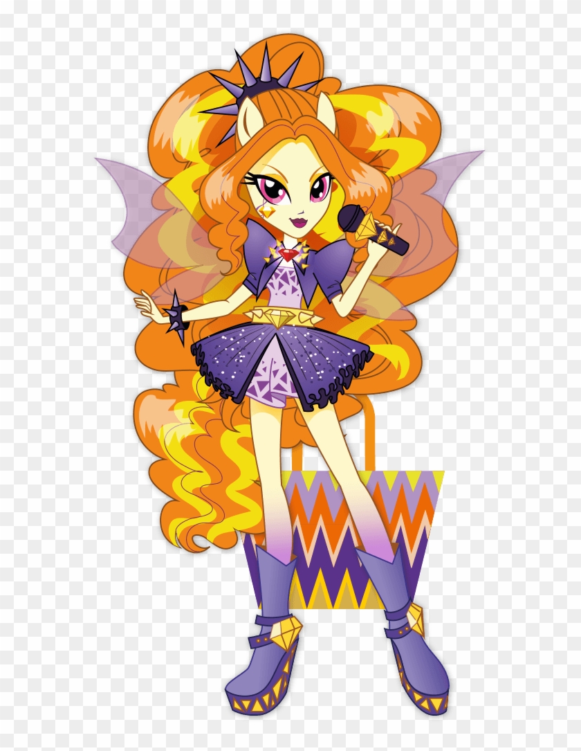 Cutiepie19 Images Adagio Dazzle Rainbow Rocks Character - Mlp Rainbow Rocks Adagio Clipart