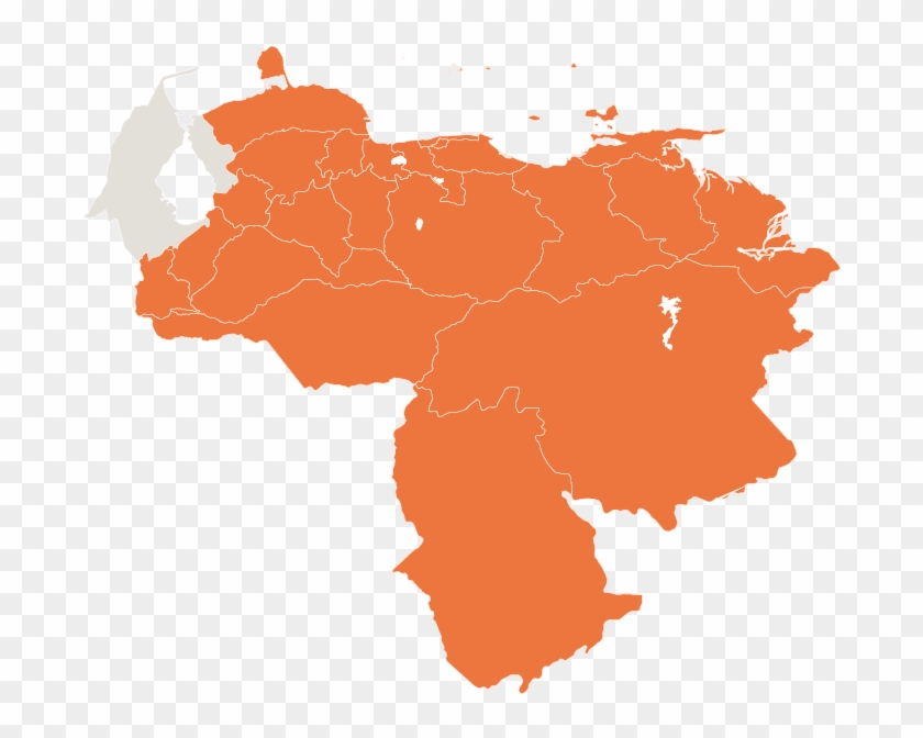 Proficiency By Region And City - Venezuela Map Icon Clipart