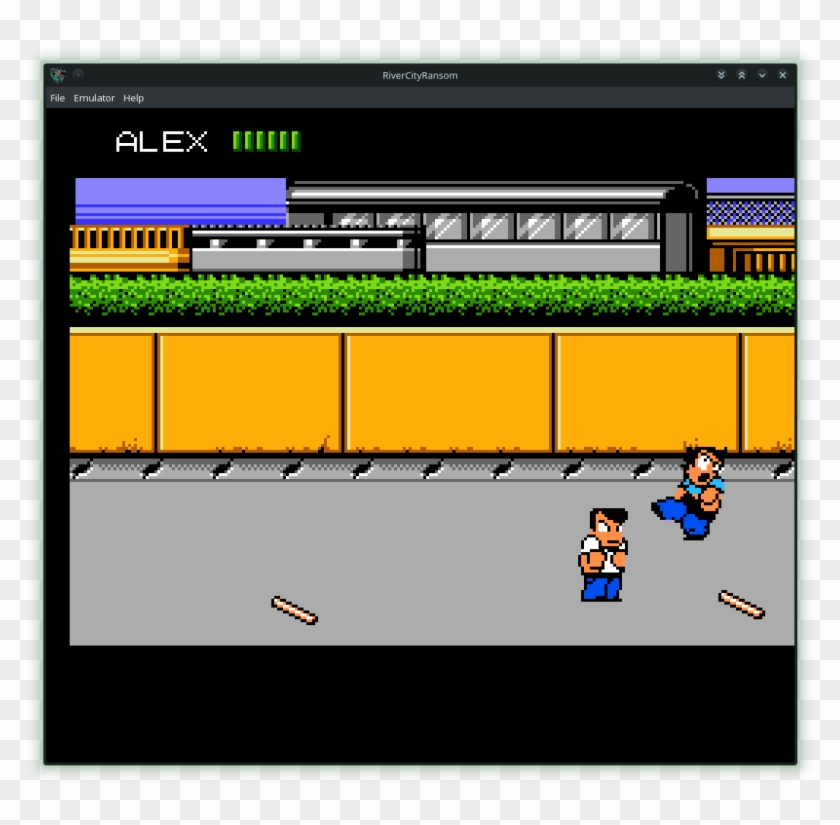 Nestopia River City Ransom-02 - Game River City Ransom Nes Clipart