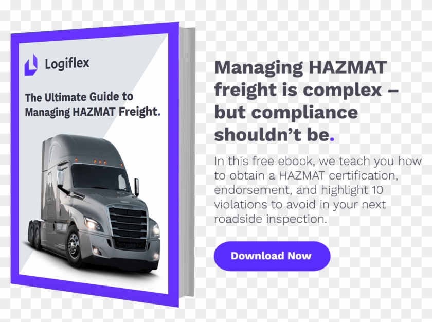 The Ultimate Guide To Managing Hazmat Freight - Commercial Vehicle Clipart