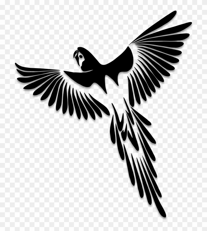 Download Svg Royalty Free Birds Silhouettes Art Islamic Graphics Parrot Tattoo Designs Clipart 4346135 Pikpng