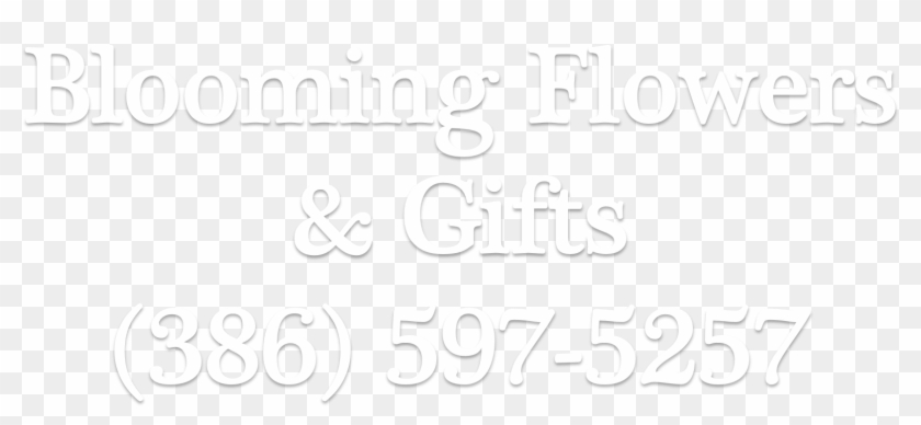 Blooming Flowers & Gifts - Poster Clipart #4346170
