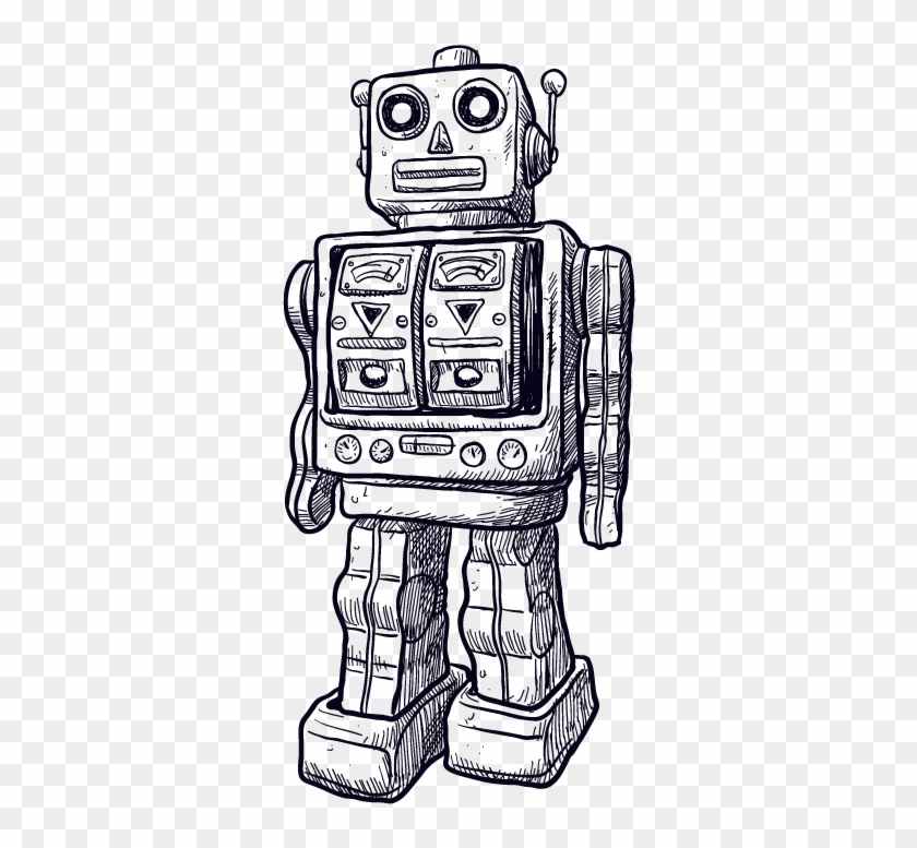Mr-robot - Military Robot Clipart