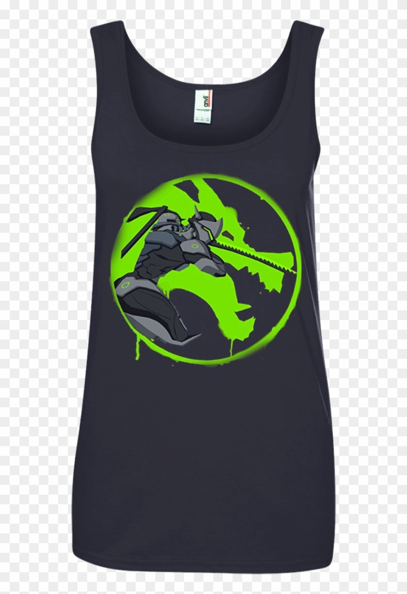 Overwatch Genji Shimada T Shirt Hoodie Sweater - Active Tank Clipart