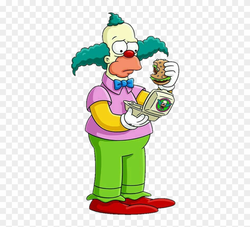 Krusty The Clown Iphone Clipart #4347038