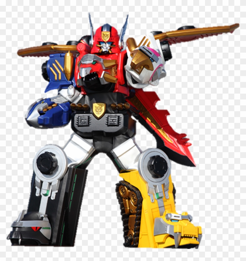 Gosei Great/gosei Great Megazord , Png Download - Tensou Sentai Goseiger Megazord Clipart #4347272