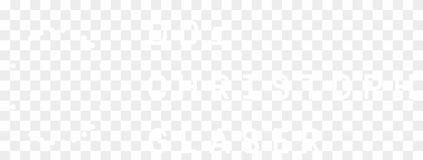 Christoph Glaser - Johns Hopkins Logo White Clipart #4347275