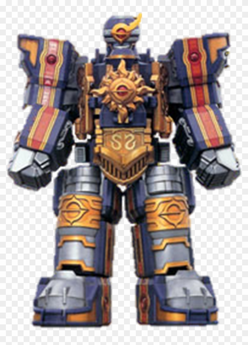 The Solar Streak Megazord Arrived, With Mystic Gold Clipart #4347305