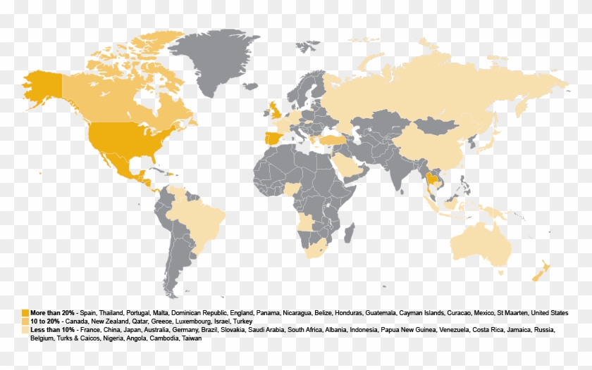 Residential Globalization - Etihad World Map Clipart