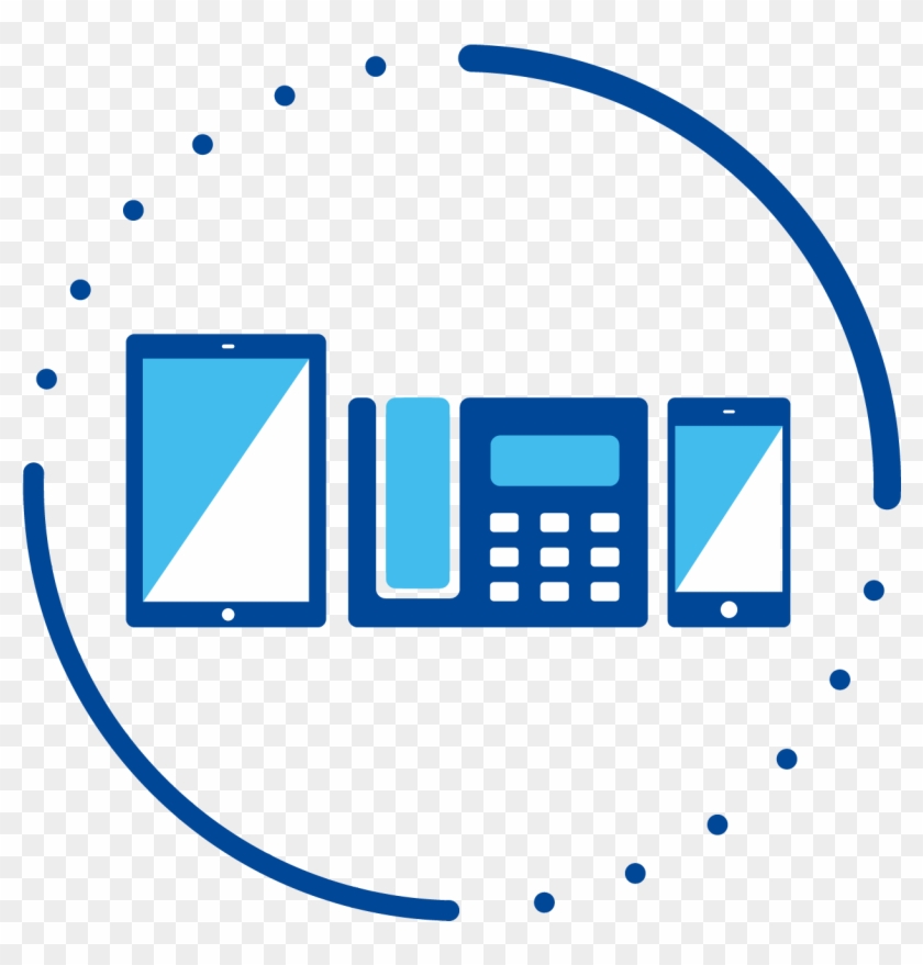 Assign A Single Phone Number To Multiple Devices Spread - Circle Clipart