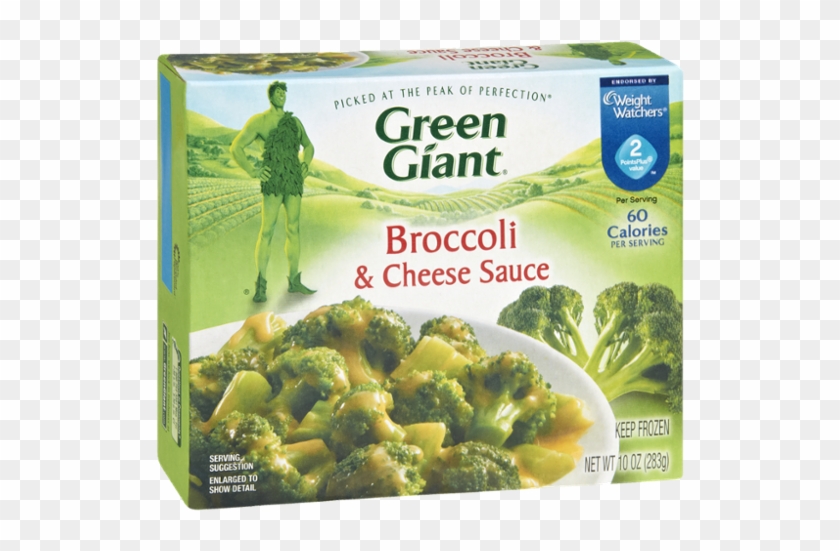 Green Giant Broccoli & Cheese Sauce, - Frozen Vegetables In Box Clipart