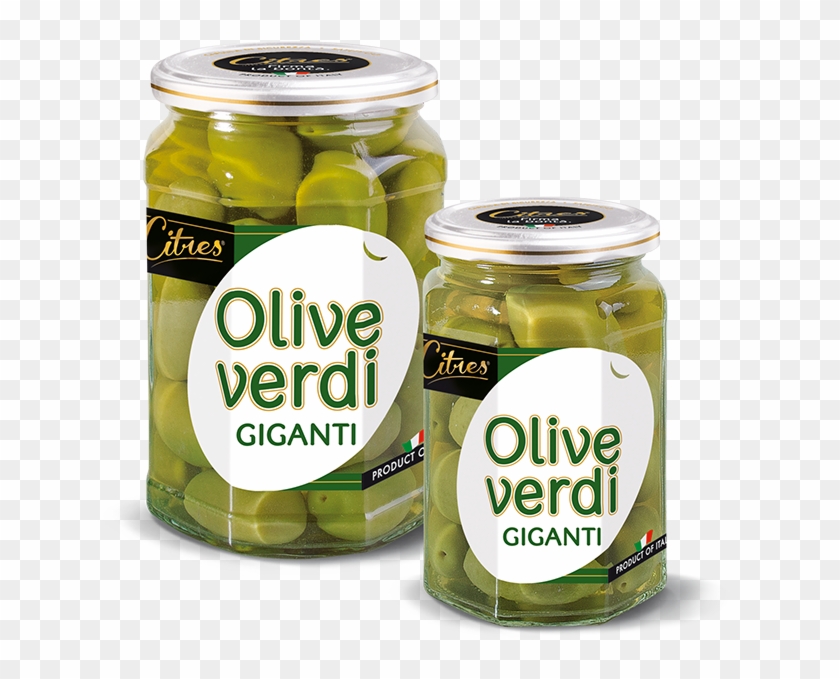 Giant Green Olives - Kavanoz Zeytin Png Clipart