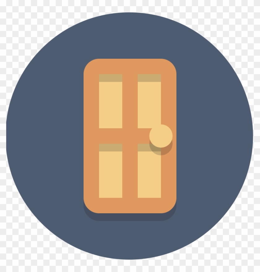 Circle Icons Door - Ville De Saint Etienne Clipart