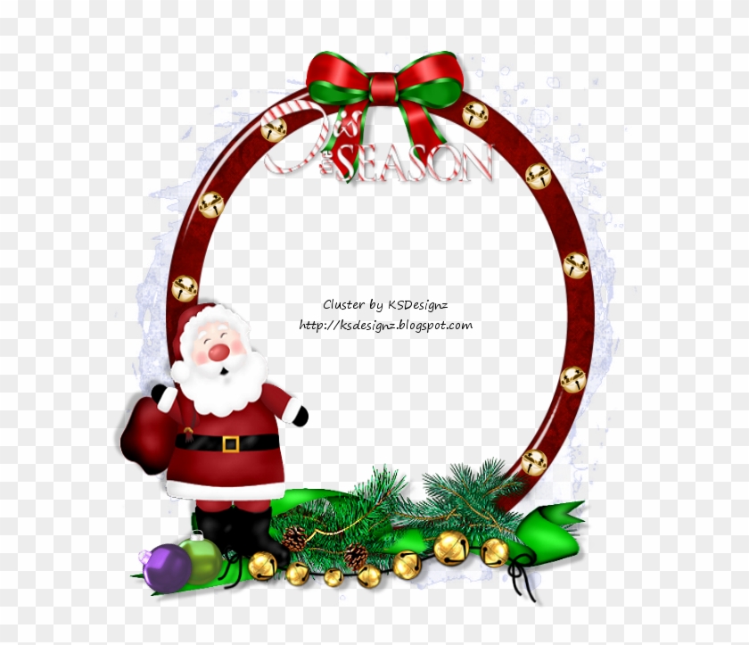 Ftu Clusters - Christmas - Wreath Clipart #4348283