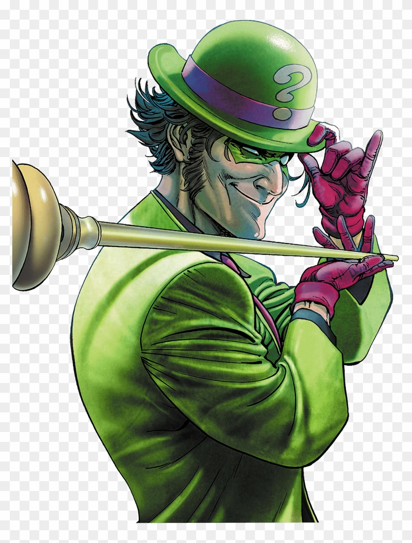 Riddler Comic , Png Download Clipart #4348380