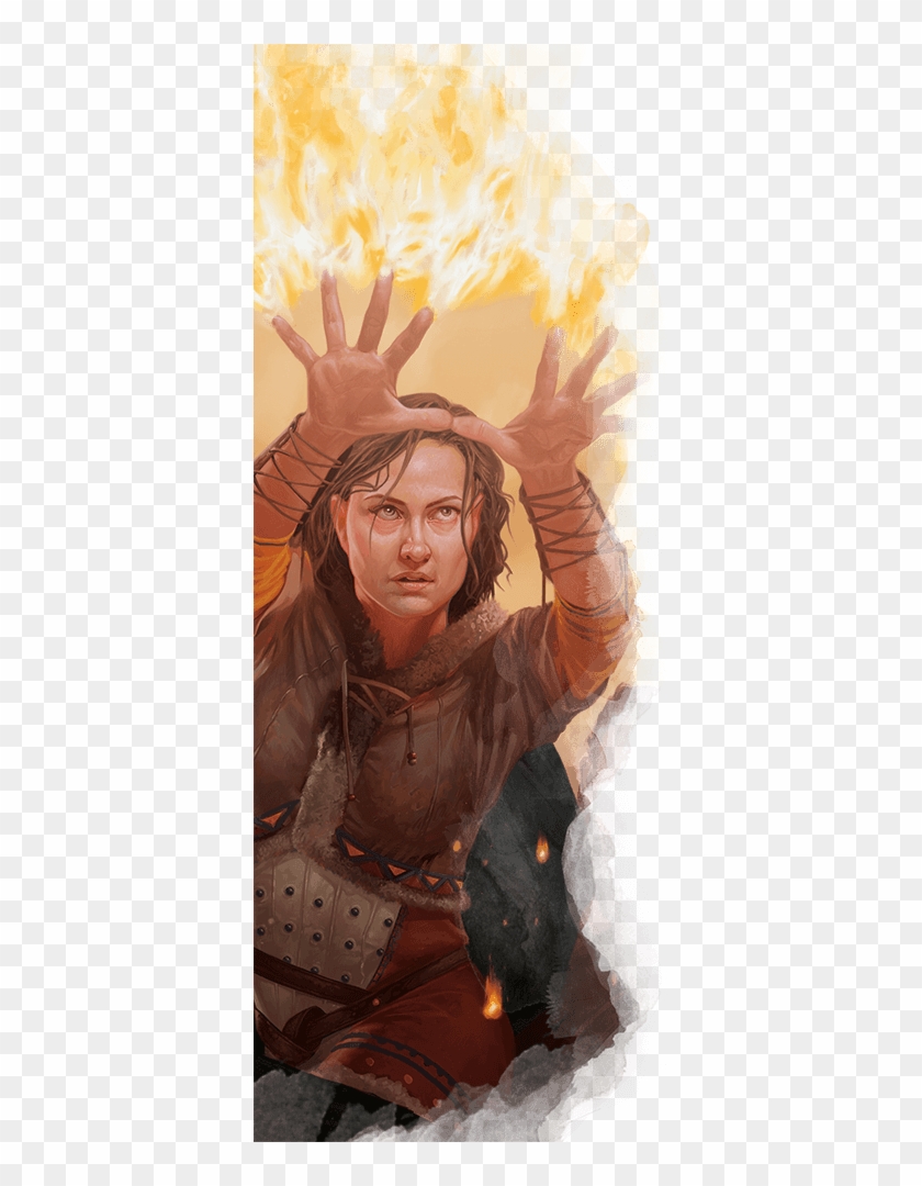 Burning Hands - Illustration Clipart
