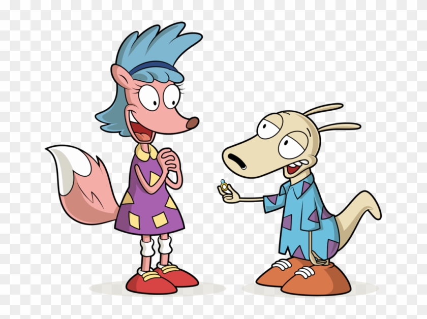 Rocko And Sheila-ex212 - Rocko's Modern Life Rocko And Sheila Clipart #4349313