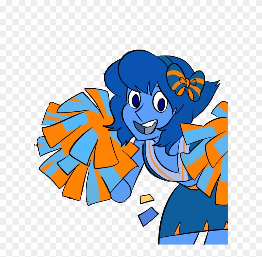 Steven Universe Lapis Lazuli Cheerleader , Png Download Clipart #4349341