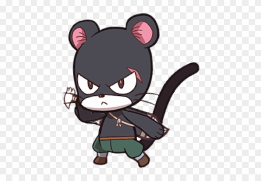 The Fairy's Tales Cat Busters X Fairy Tail Dragon Cry - Fairy Tail Pantherlily Chibi Clipart