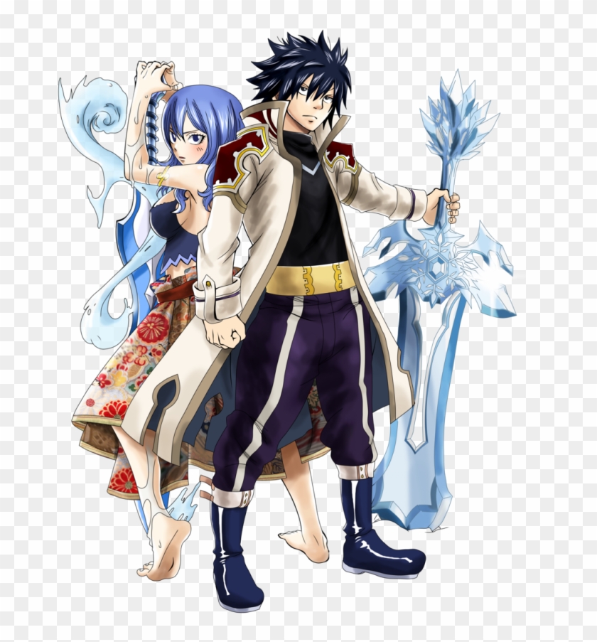 Free Download 妖尾格雷朱比亞clipart Gray Fullbuster - Fairy Tail Gale And Nalu - Png Download