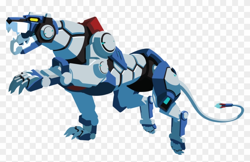 A Trace Of The Blue Lion - Blue Lion Voltron Outline Clipart