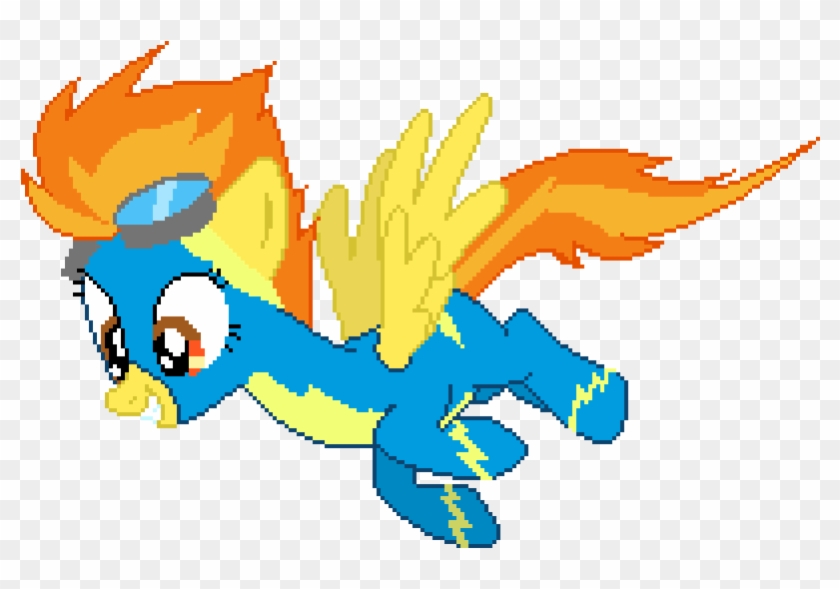Full Body Of Spitfire - Wonderbolts My Little Pony Clipart