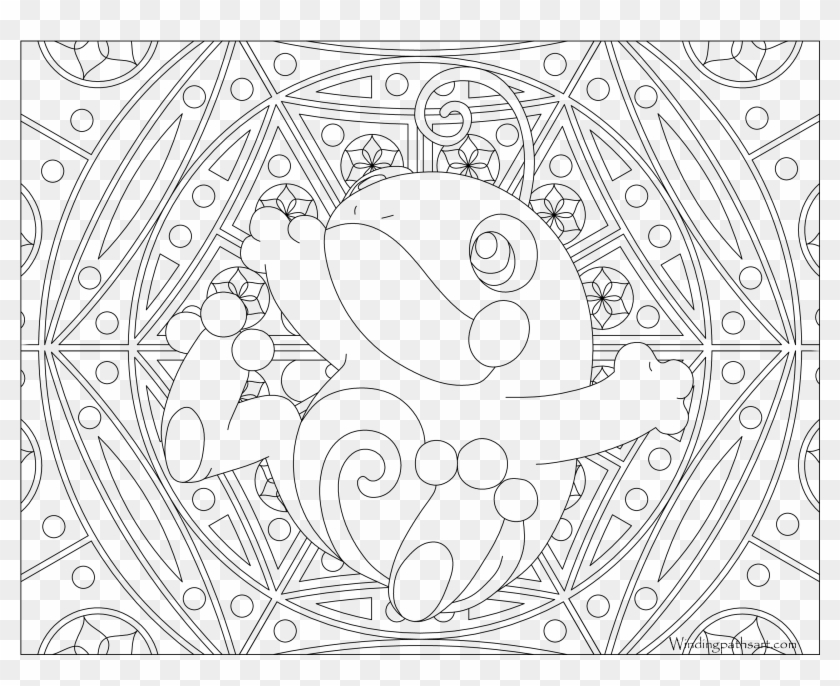 Politoed - Pokemon Adult Coloring Pages Clipart